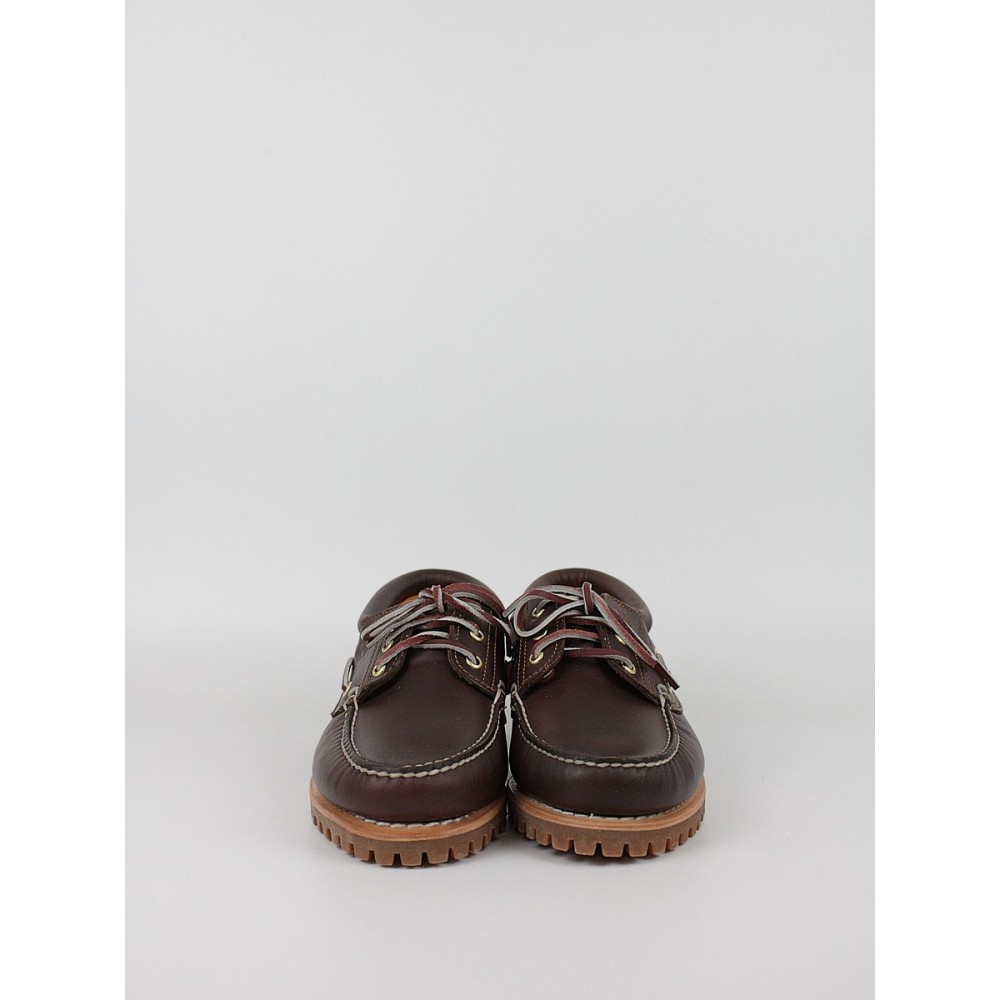 Ανδρικό Timberland Authentic 3-Eye Boat Shoe TB030003214 Καφέ