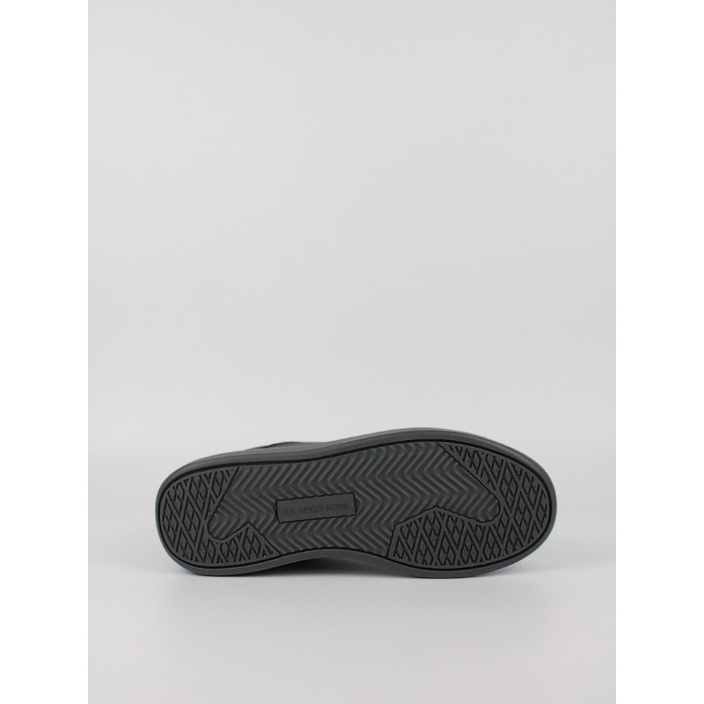 Ανδρικό Sneaker Us Polo Assn CODY013-BLK-LGR02 Μαύρο
