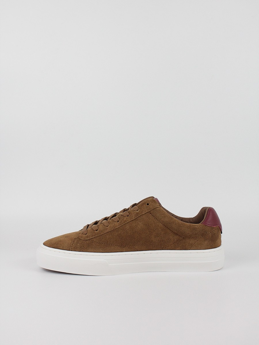 Ανδρικά Sneaker Tommy Hilfiger Premium Dress Cupsole Suede FM0FM05573-GVQ Ταμπά