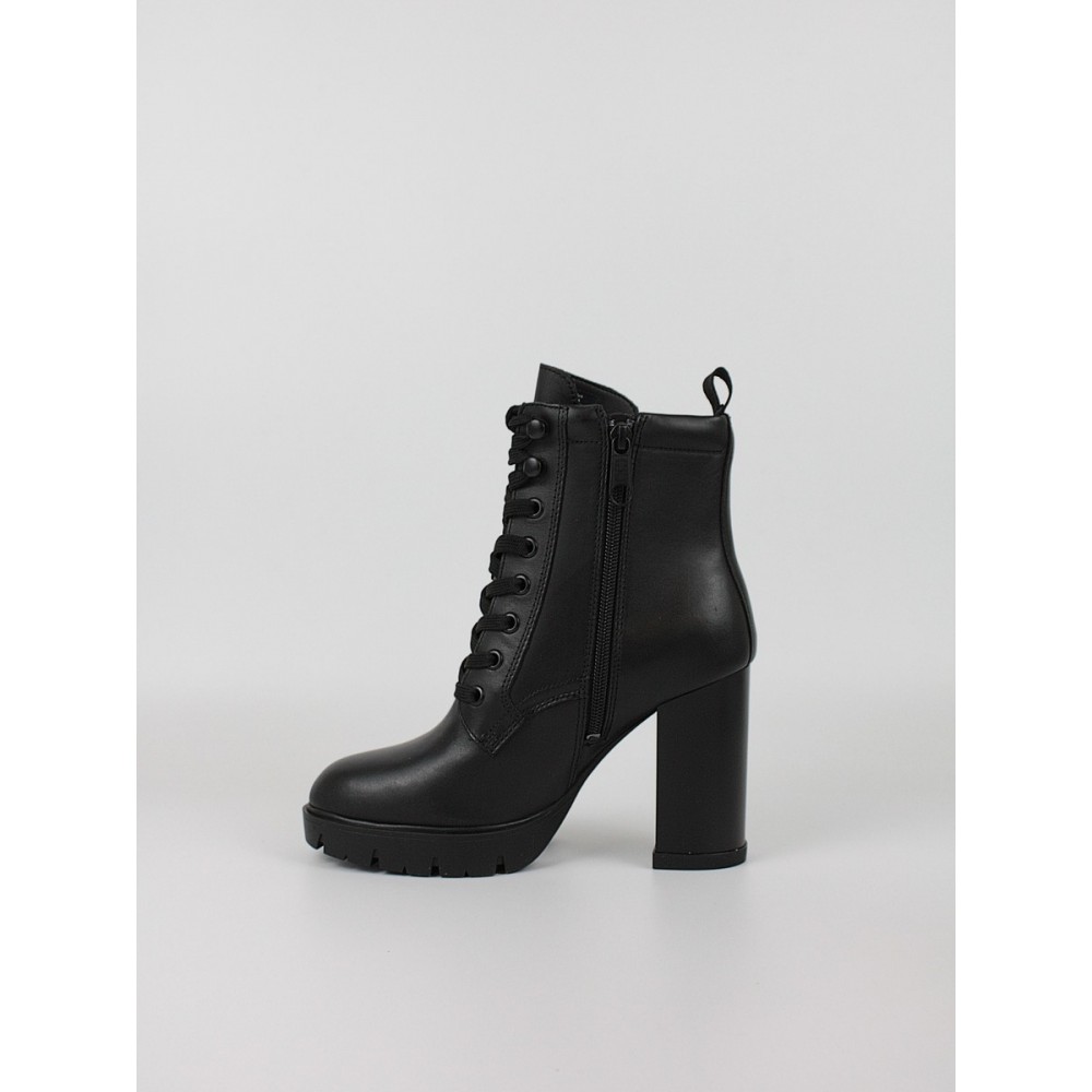 Γυναικεία ΜποτάκιαTommy Hilfiger Tjw Heel Lace Up Boot EN0EN02832-BDS Μαύρο