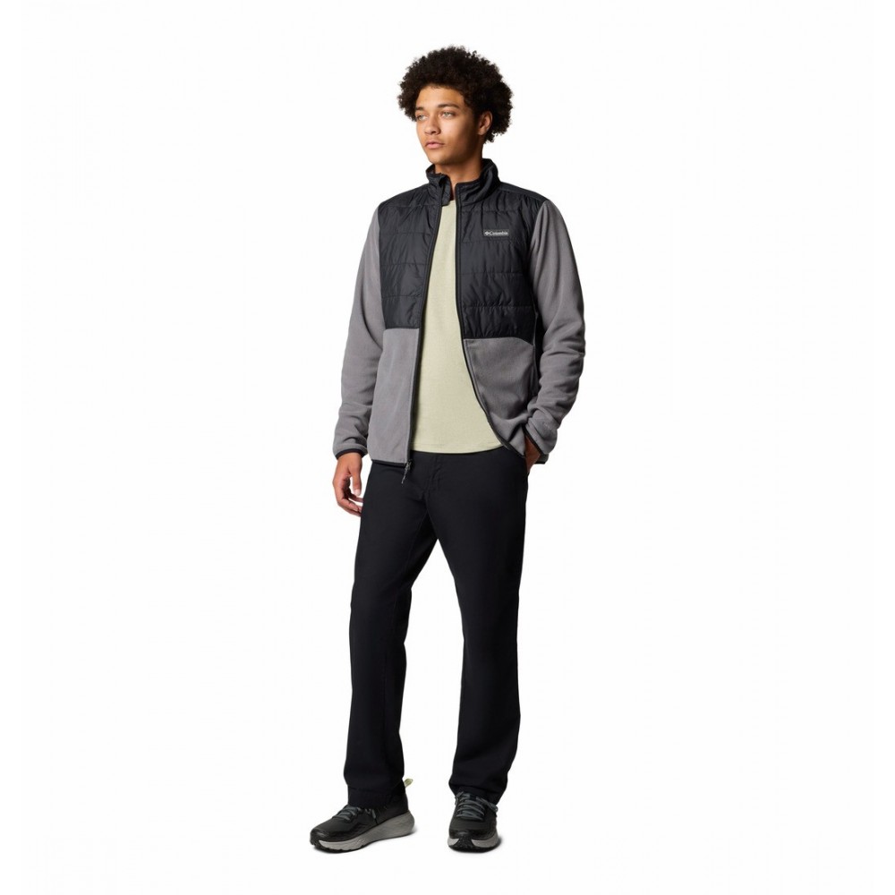 Ανδρική Ζακέτα Columbia Basin Butte™ Full Zip Fleece II 2101761-023 Γκρι