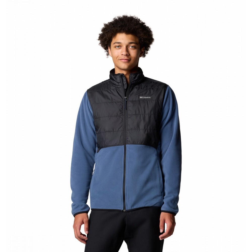 Ανδρική Ζακέτα Columbia Basin Butte™ Full Zip Fleece II 2101761-478 Μπλε