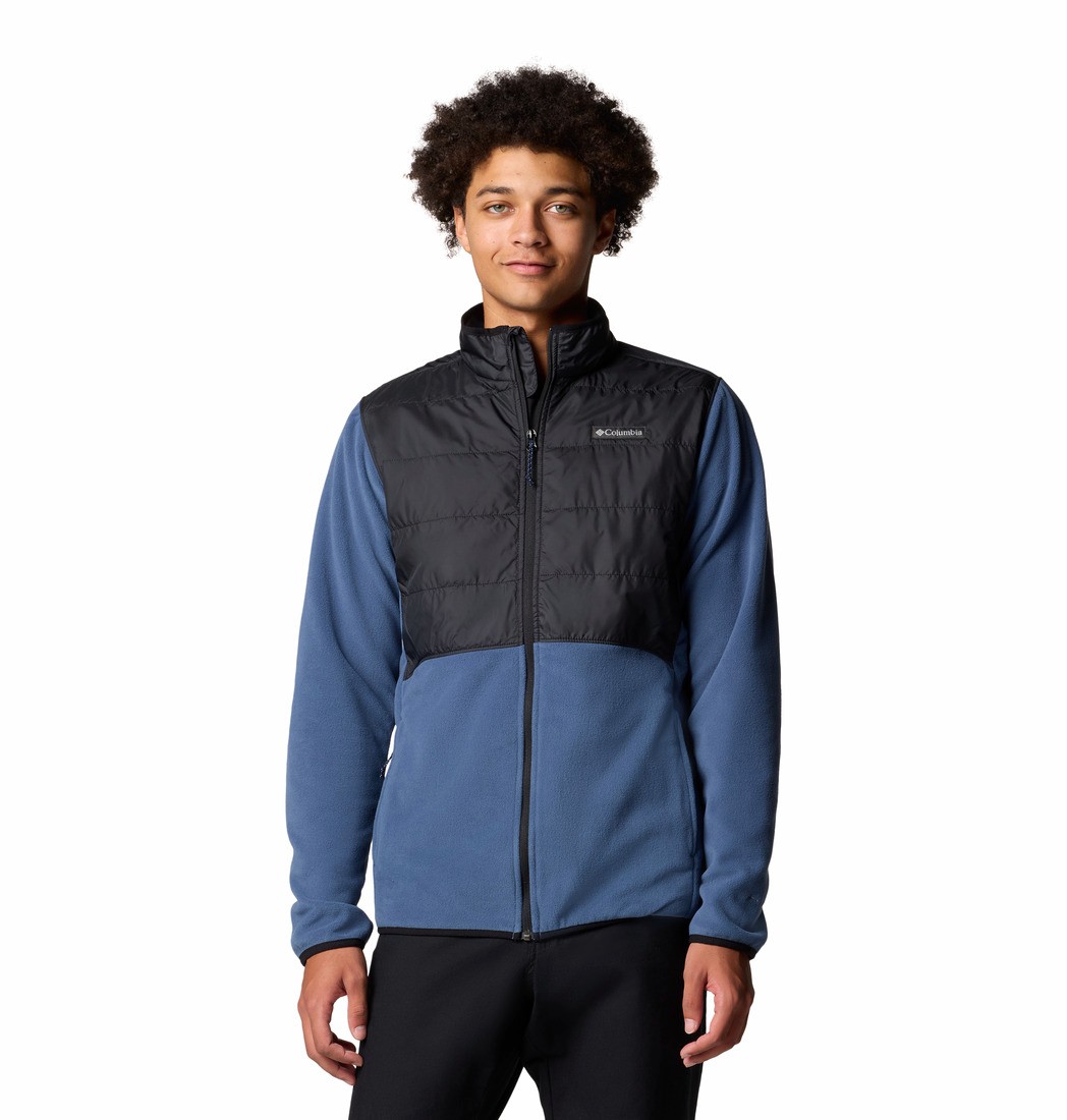 Ανδρική Ζακέτα Columbia Basin Butte™ Full Zip Fleece II 2101761-478 Μπλε