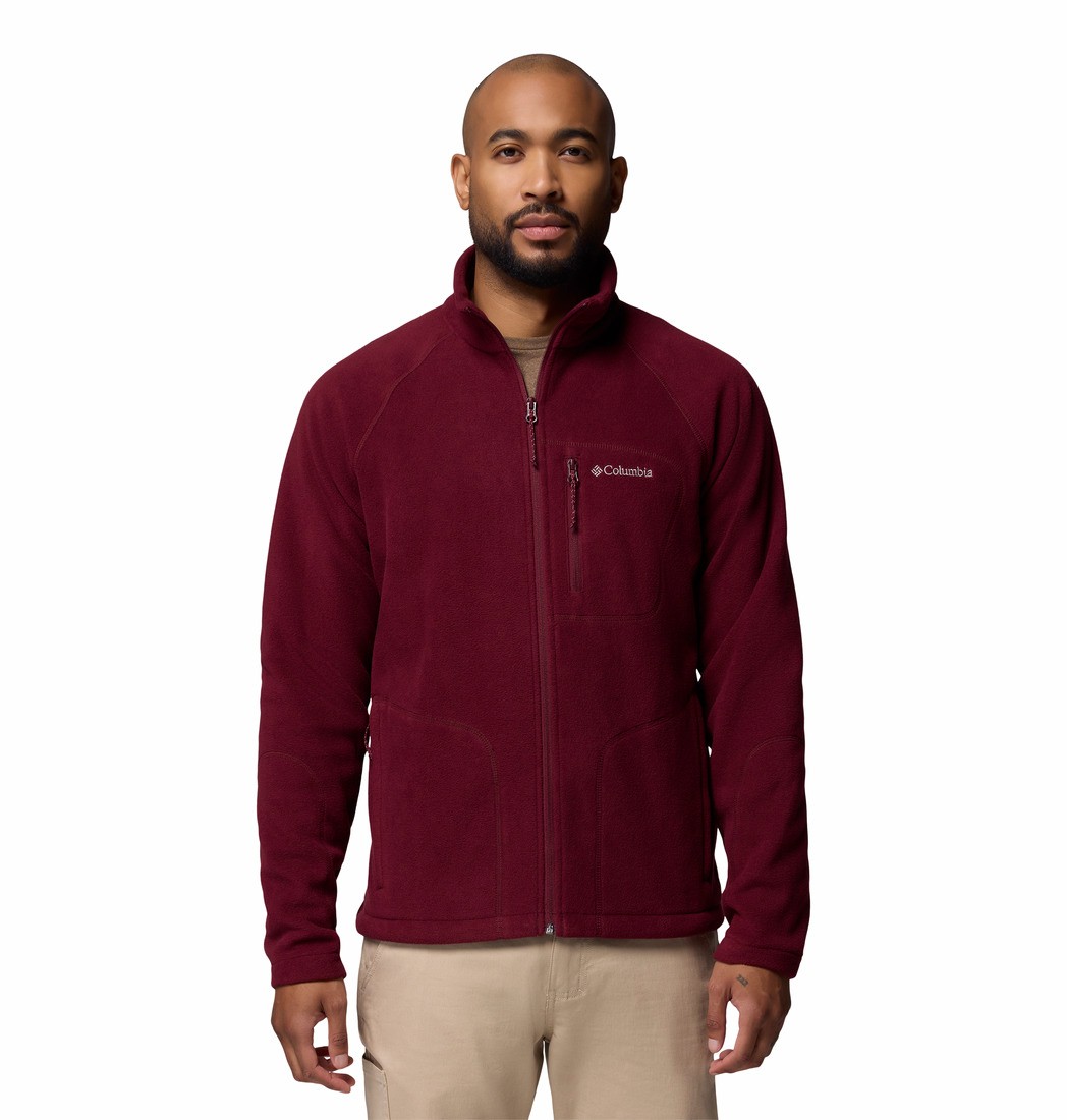 Ανδρική Ζακέτα Columbia Fast Trek™ II Full Zip Fleece AM3039A-624 Μπορντό