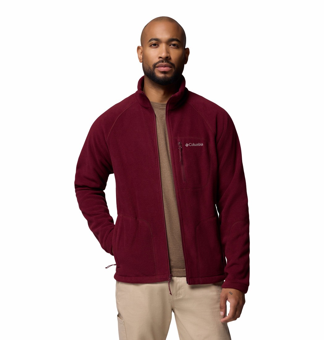 Ανδρική Ζακέτα Columbia Fast Trek™ II Full Zip Fleece AM3039A-624 Μπορντό
