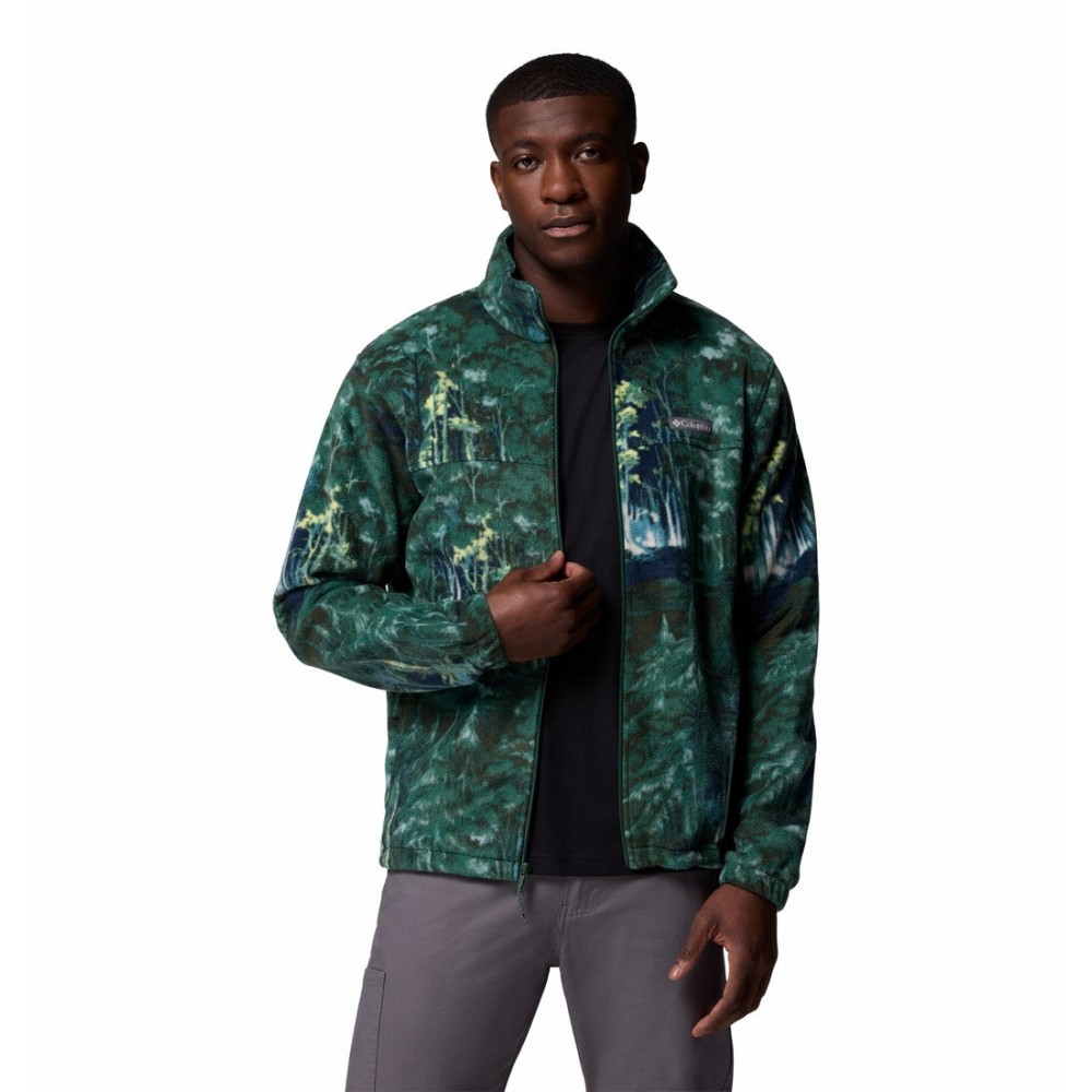 Ανδρική Ζακέτα Columbia Steens Mountain™ Printed Jacket 1478231-375 Πράσινο