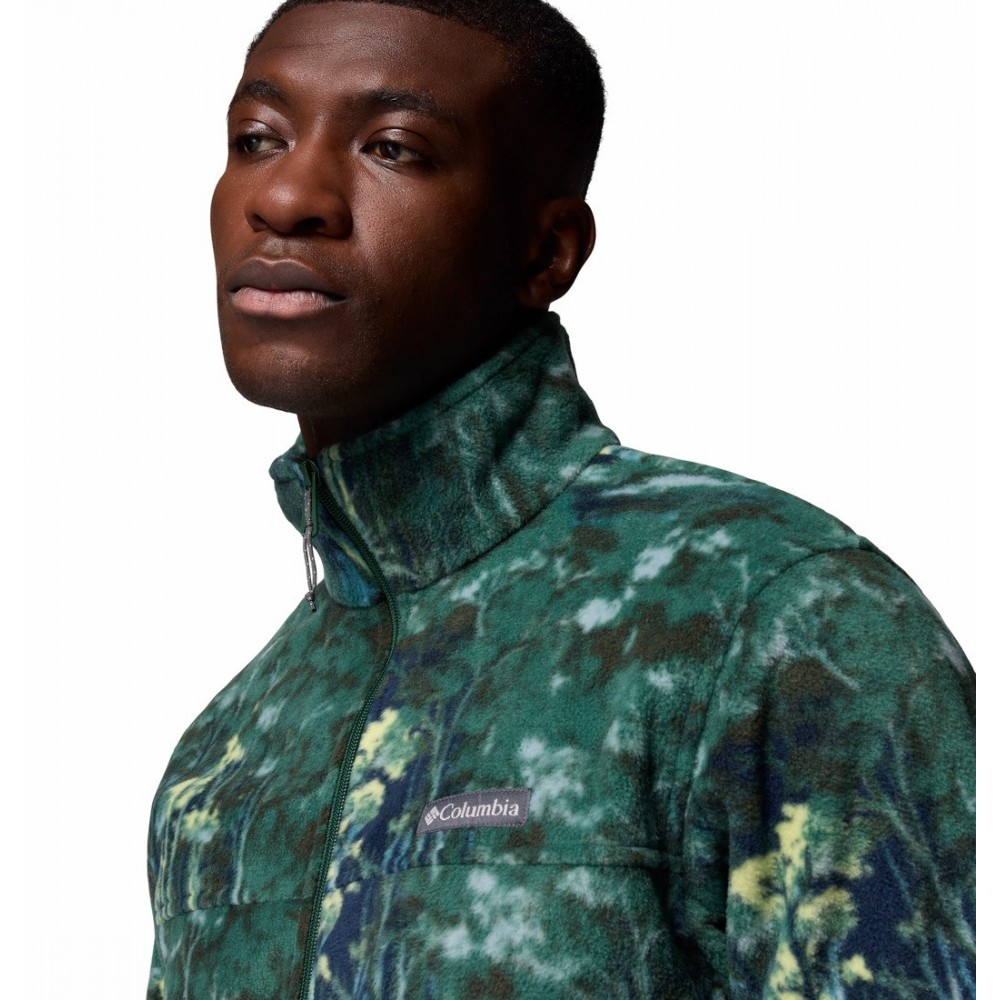 Ανδρική Ζακέτα Columbia Steens Mountain™ Printed Jacket 1478231-375 Πράσινο