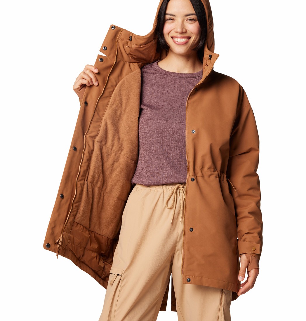 Γυναικείο Μπουφάν Columbia Venture Days™ Insulated Jacket  2086403-224 Καμηλό