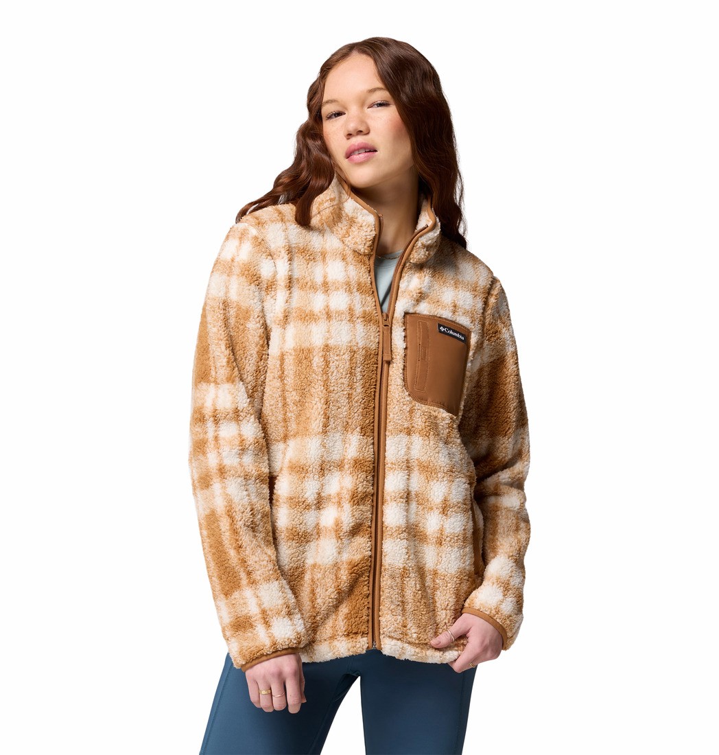 Γυναικεία Ζακέτα Columbia West Bend™ Print Full Zip II  2085854-223 Καμηλό
