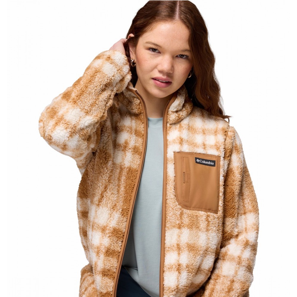 Γυναικεία Ζακέτα Columbia West Bend™ Print Full Zip II  2085854-223 Καμηλό