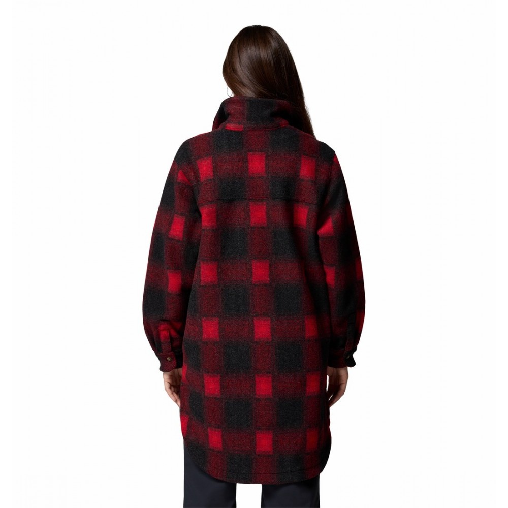 Γυναικεία Ζακέτα Columbia Wildest Venture™ Long Fleece Coat 2136171-613 Κόκκινη Γυναικεία Ζακέτα Columbia Wildest Venture™ Long Fleece Coat 2136171-613 Κόκκινη