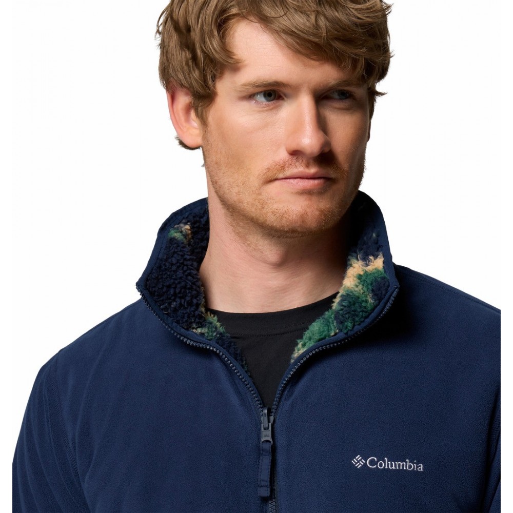 Ανδρική Ζακέτα Columbia Winter Pass™ Reversible Fleece 2135651-464 Πράσινο-Μπλε Ανδρική Ζακέτα Columbia Winter Pass™ Reversible Fleece 2135651-464 Πράσινο-Μπλε