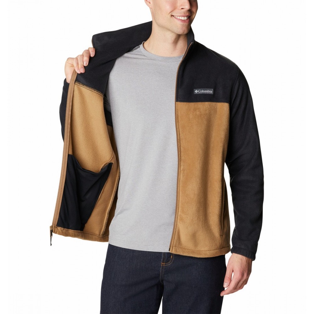 Ανδρική Ζακέτα Columbia Steens Mountain™ Full Zip 2.0 Fleece WM3220-008 Καμηλό-Μαύρο Ανδρική Ζακέτα Columbia Steens Mountain™ Full Zip 2.0 Fleece WM3220-008 Καμηλό-Μαύρο
