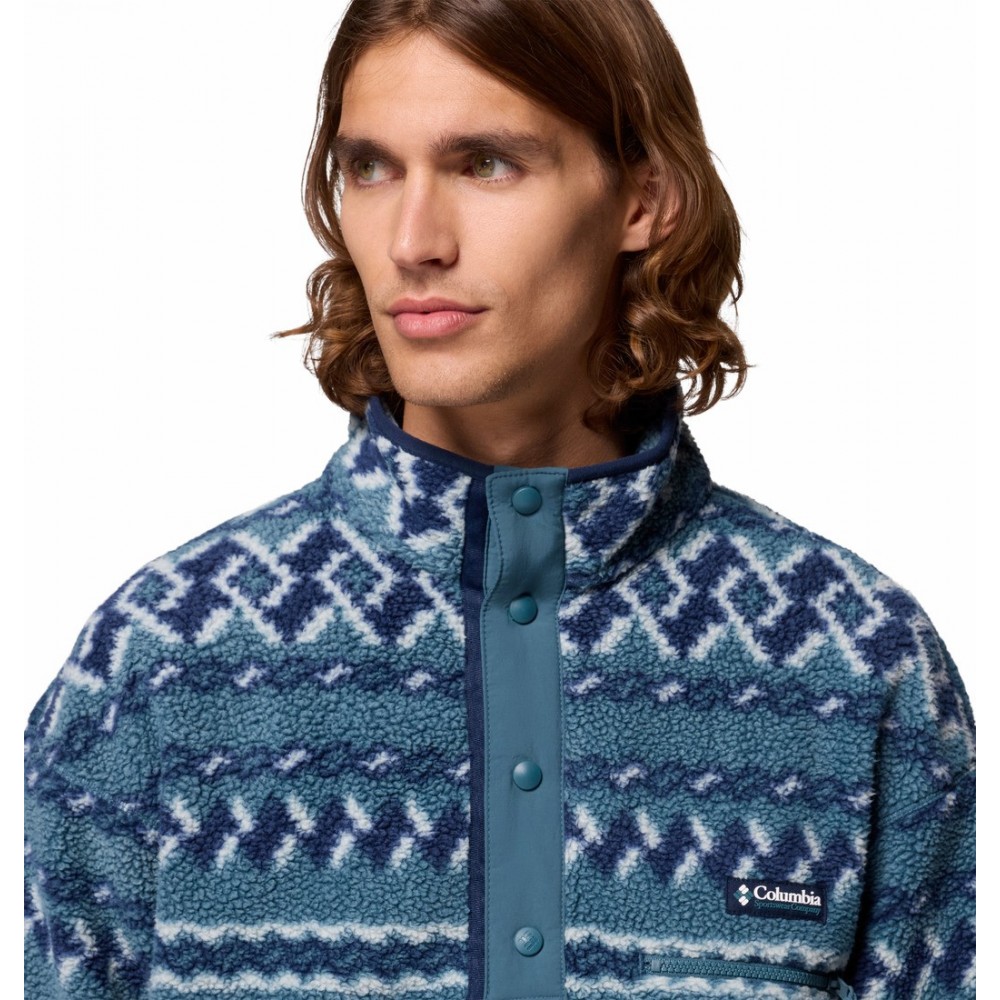 Ανδρική Μπλούζα Columbia Helvetia™ II Printed Half Snap Fleece 2098461-429 Μπλε Ανδρική Μπλούζα Columbia Helvetia™ II Printed Half Snap Fleece 2098461-429 Μπλε