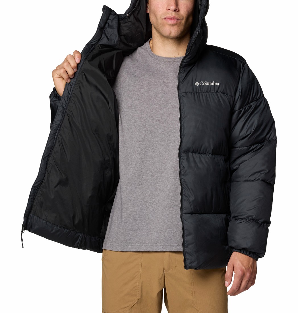 Ανδρικό Μπουφάν Columbia Puffect™ II Hooded Jacket 2086851-010 Μαύρο Ανδρικό Μπουφάν Columbia Puffect™ II Hooded Jacket 2086851-010 Μαύρο