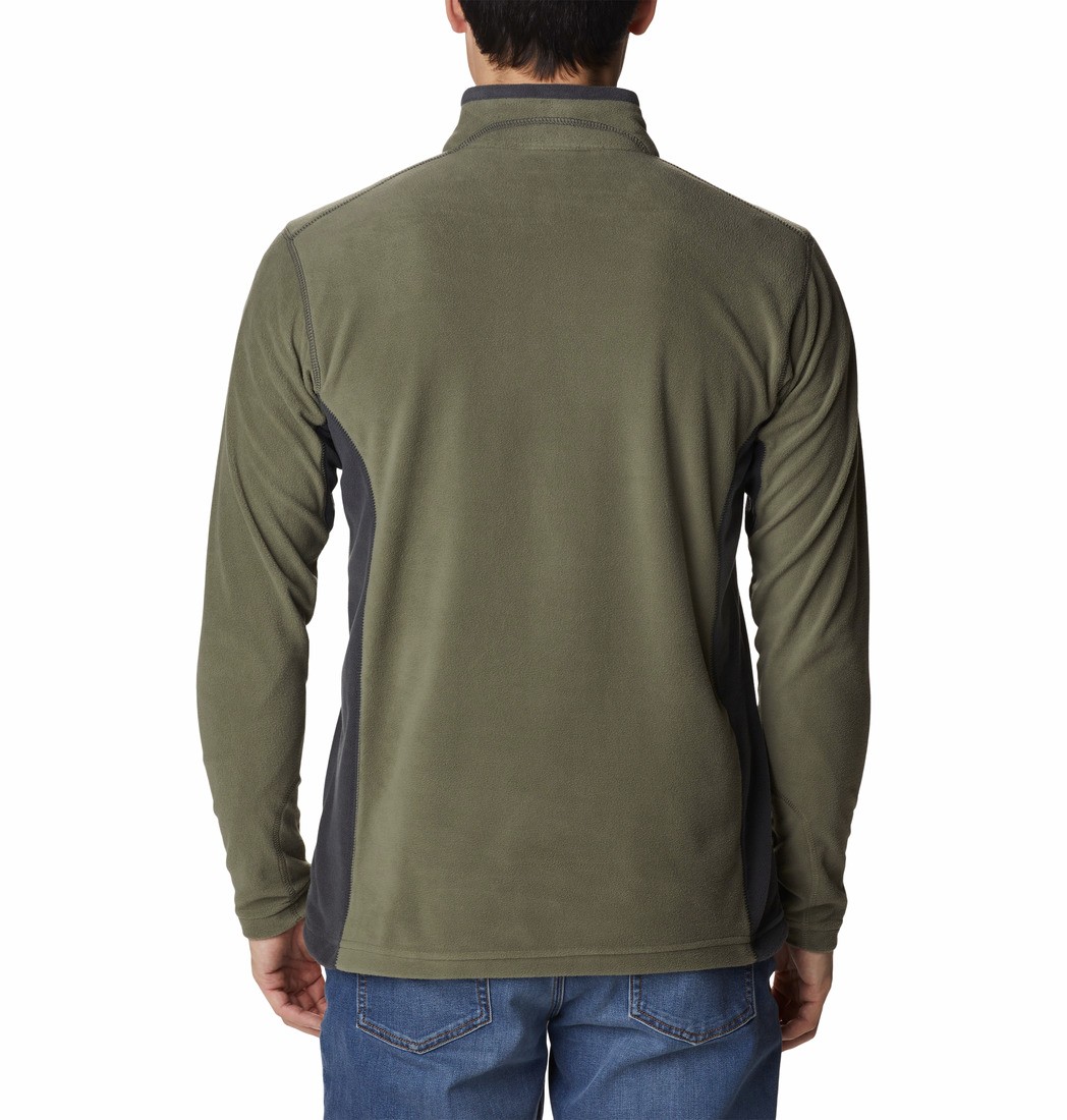 Ανδρική Μπλούζα Columbia Klamath Range™ II Half Zip Fleece EM6503-397 Χακί Ανδρική Μπλούζα Columbia Klamath Range™ II Half Zip Fleece EM6503-397 Χακί