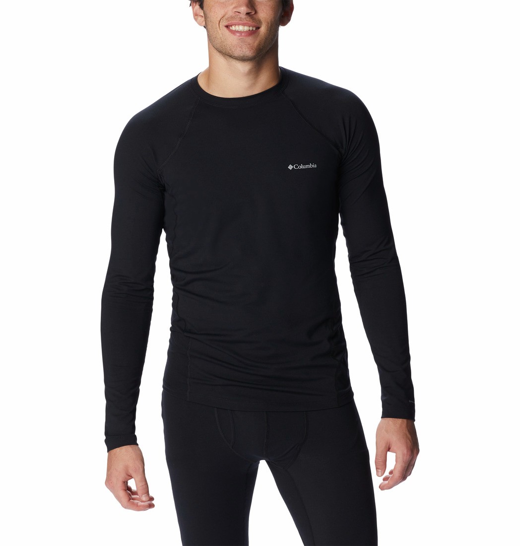 Ανδρική Ισοθερμική Μπλούζα Columbia Midweight Stretch Long Sleeve Top Baselayer AM6323 Μαύρο Ανδρική Ισοθερμική Μπλούζα Columbia Midweight Stretch Long Sleeve Top Baselayer AM6323 Μαύρο
