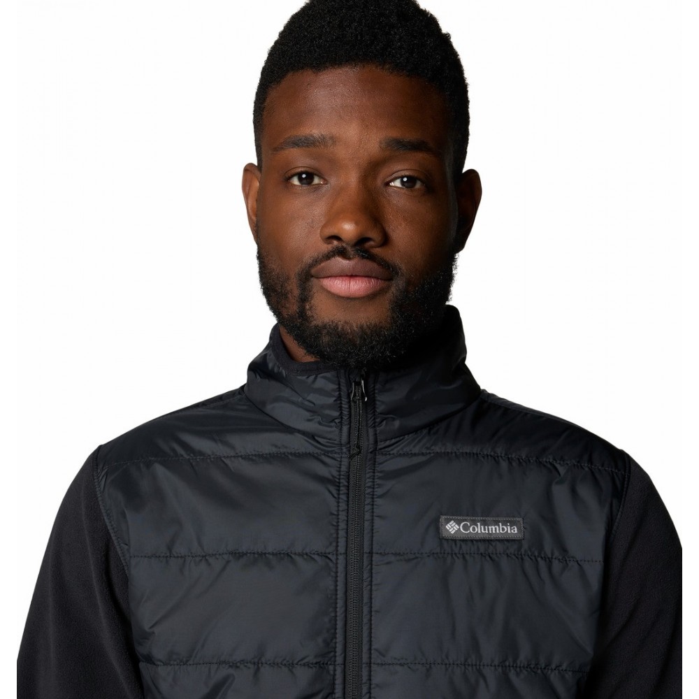 Ανδρική Ζακέτα Columbia Basin Butte™ Full Zip Fleece II 2101761-010 Μαύρο