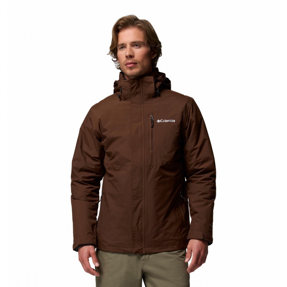 Ανδρικό Μπουφάν Columbia Element Blocker™ III Interchange Jacket 2090122-256 Καφέ Ανδρικό Μπουφάν Columbia Element Blocker™ III Interchange Jacket 2090122-256 Καφέ