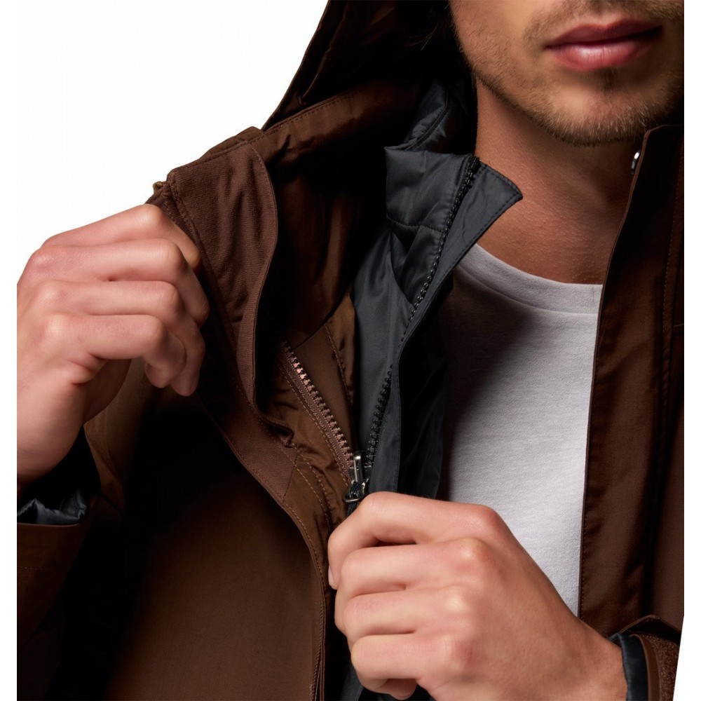Ανδρικό Μπουφάν Columbia Element Blocker™ III Interchange Jacket 2090122-256 Καφέ Ανδρικό Μπουφάν Columbia Element Blocker™ III Interchange Jacket 2090122-256 Καφέ