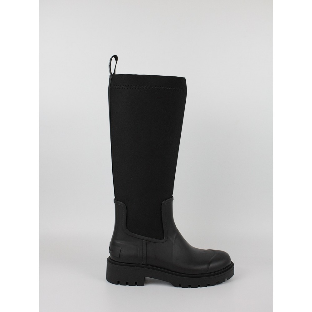 Γυναικεία Μπότα Calvin KLein High Rainboot Neopren YW0YW02002-BEH Μαύρο Γυναικεία Μπότα Calvin KLein High Rainboot Neopren YW0YW02002-BEH Μαύρο