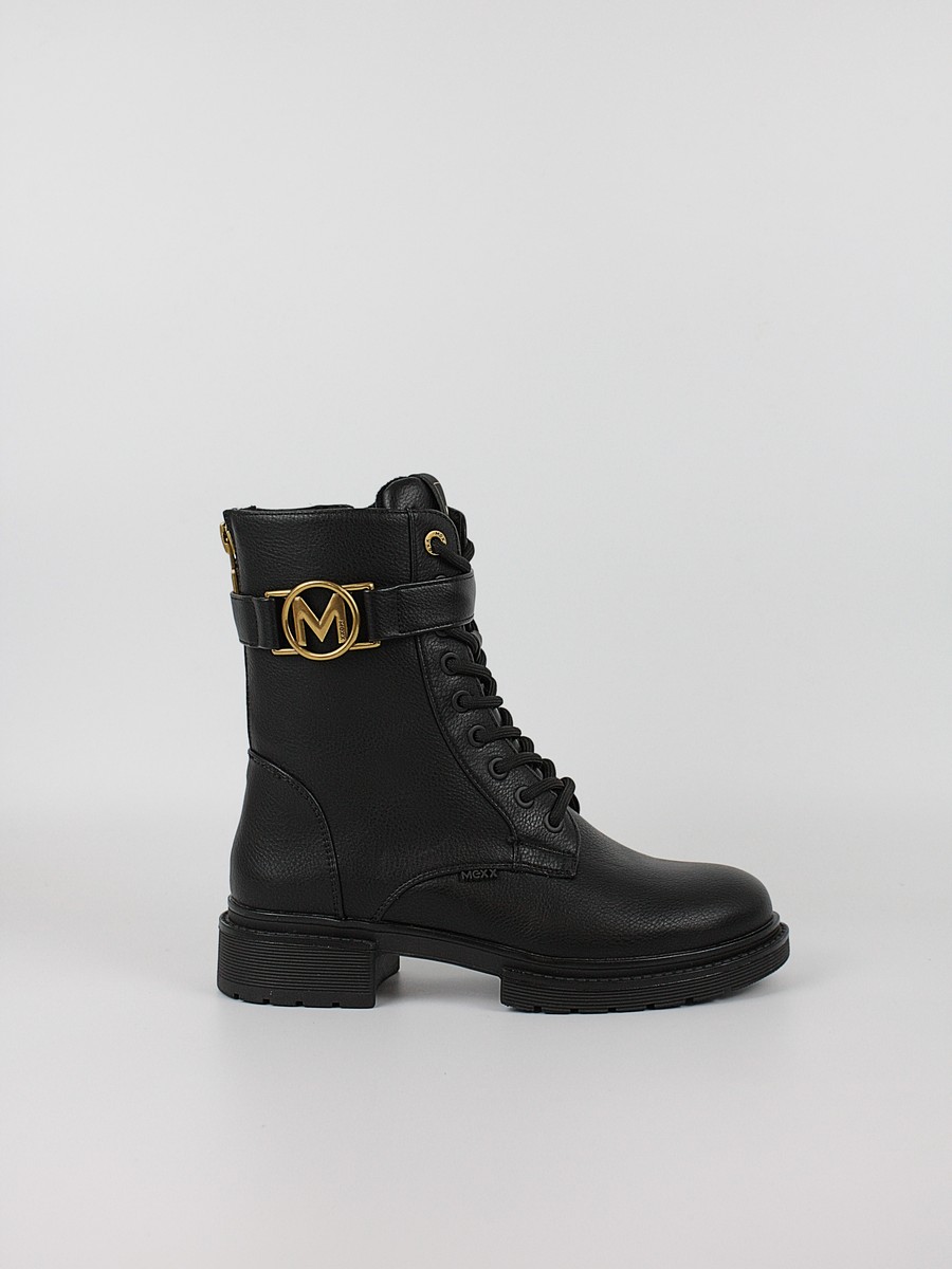 Γυναικείο Μποτάκι Μexx Kimberly Glad MI001700853W-1000 Μαύρο