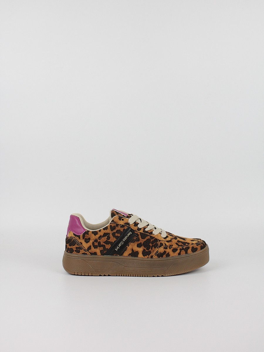Γυναικείο Sneaker Renato Garini V115E8012573 Leopar