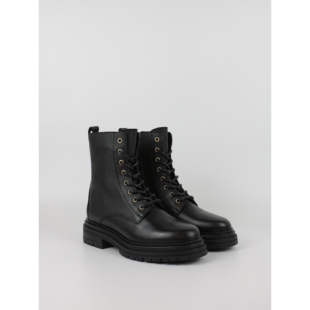 Γυναικεία ΜποτάκιαTommy Hilfiger Th Plaque Pebble Lace Boot Warm FW0FW08767-BDS Μαύρο Γυναικεία ΜποτάκιαTommy Hilfiger Th Plaque Pebble Lace Boot Warm FW0FW08767-BDS Μαύρο