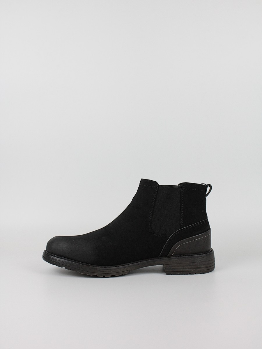 Ανδρικό Μποτάκι Us Polo Assn SERGE002-BLK Μαύρο