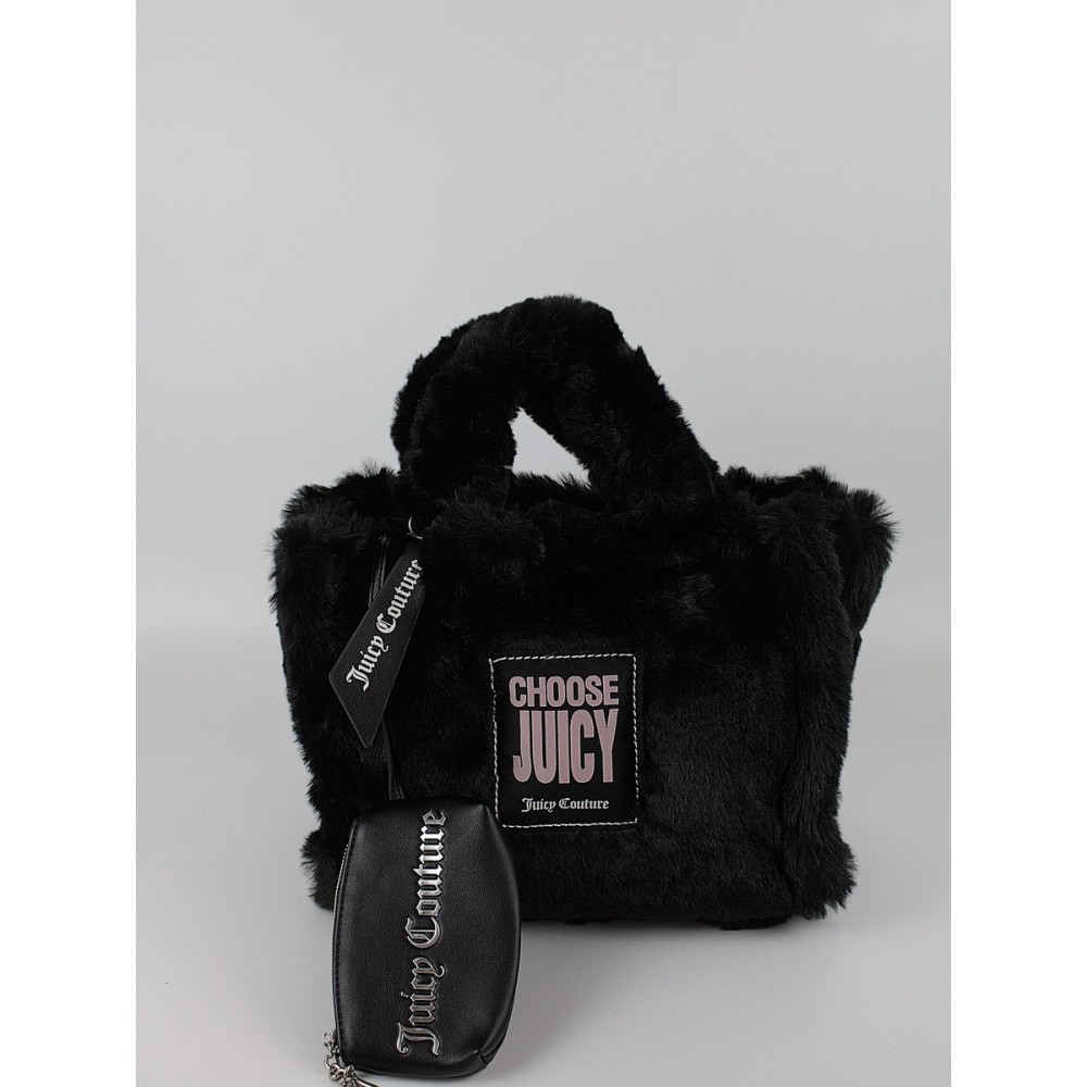 Γυναικεία Τσάντα Juicy Couture Iris Fur M. Shopping BIJ3J8956WZC000 Μαύρη Γυναικεία Τσάντα Juicy Couture Iris Fur M. Shopping BIJ3J8956WZC000 Μαύρη