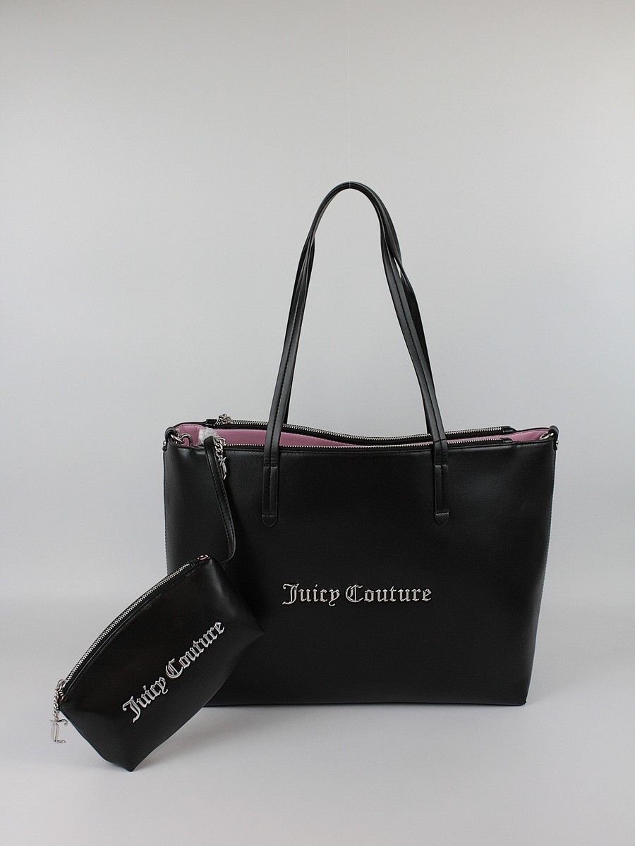 Γυναικεία Τσάντα Juicy Couture Lucy Shopping Bag BIJ3J9003WPJ000 Μαύρη
