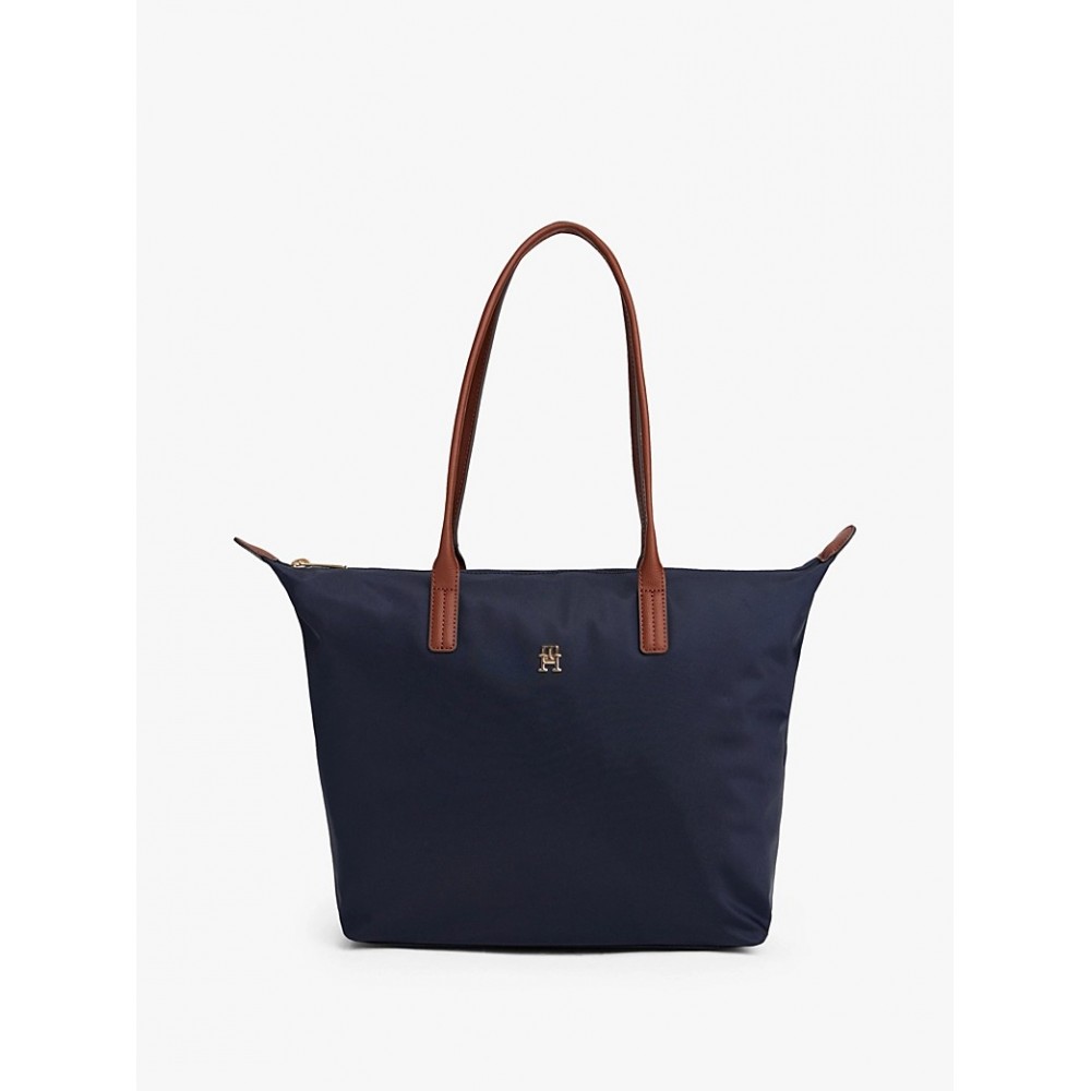 Γυναικεία Τσάντα Tommy Hilfiger Popette Tote AW0AW17711-DW6 Μπλε Γυναικεία Τσάντα Tommy Hilfiger Popette Tote AW0AW17711-DW6 Μπλε