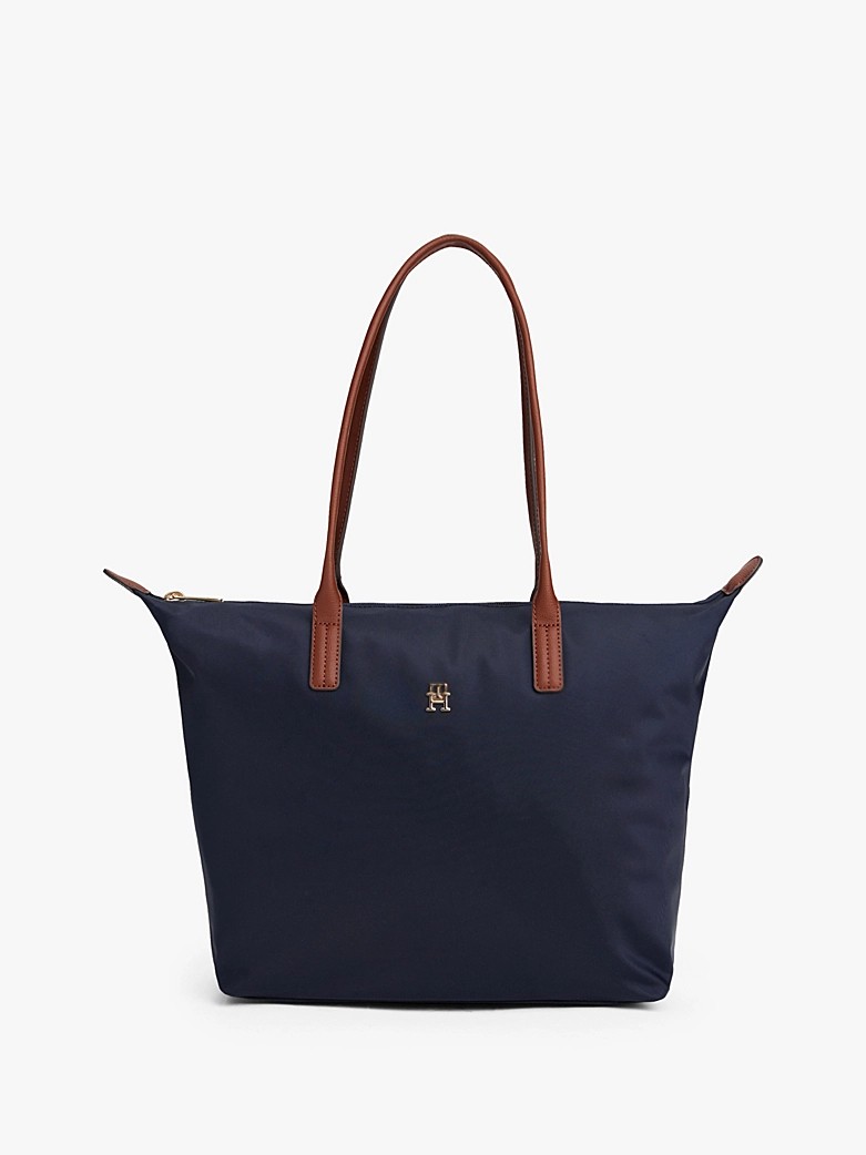 Γυναικεία Τσάντα Tommy Hilfiger Popette Tote AW0AW17711-DW6 Μπλε