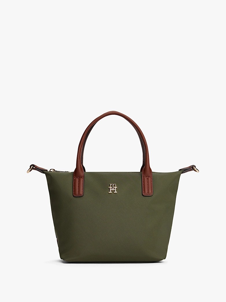 Γυναικεία Τσάντα Tommy Hilfiger Popette Mini Tote AW0AW17709-MT1 Χακί
