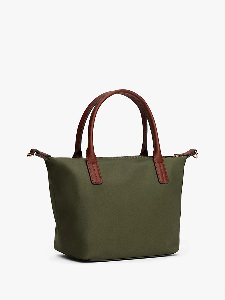 Γυναικεία Τσάντα Tommy Hilfiger Popette Mini Tote AW0AW17709-MT1 Χακί