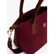 Γυναικεία Τσάντα Tommy Hilfiger Popette Mini Tote AW0AW17709-LVP Μπορντό Γυναικεία Τσάντα Tommy Hilfiger Popette Mini Tote AW0AW17709-LVP Μπορντό