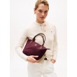 Γυναικεία Τσάντα Tommy Hilfiger Popette Mini Tote AW0AW17709-LVP Μπορντό Γυναικεία Τσάντα Tommy Hilfiger Popette Mini Tote AW0AW17709-LVP Μπορντό
