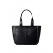 Γυναικεία Τσάντα Calvin Klein Raised Ck Medium Tote LV04F3218G-UB1 Μαύρη
