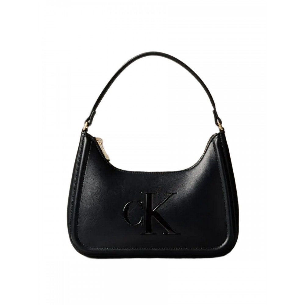 Γυναικεία Τσάντα Calvin Klein Raised Ck Small Shoulder Bag LV04F3230G-UB1 Μαύρη Γυναικεία Τσάντα Calvin Klein Raised Ck Small Shoulder Bag LV04F3230G-UB1 Μαύρη