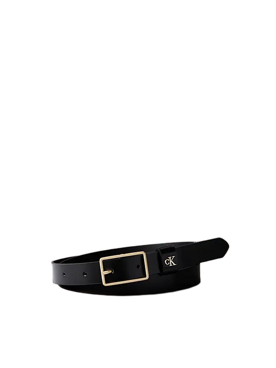 Γυναικεία Ζώνη Calvin Klein Square Buckle Ck Loop 25mm LV04F7050G-YIH Μαύρη