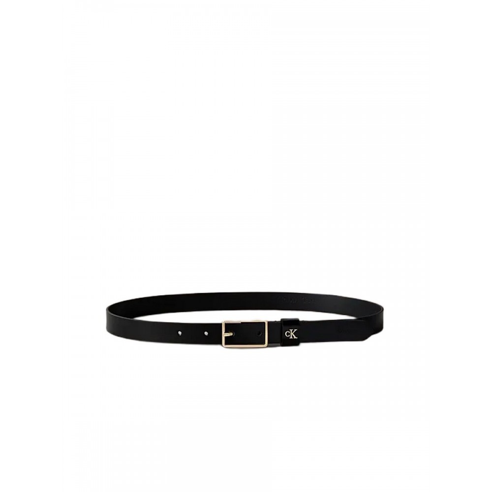 Γυναικεία Ζώνη Calvin Klein Square Buckle Ck Loop 25mm LV04F7050G-YIH Μαύρη