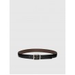 Ανδρική Ζώνη Calvin Klein Casual Pin Buckle 35mm Adj/Rev LV04F7024G-R2F Μαύρη