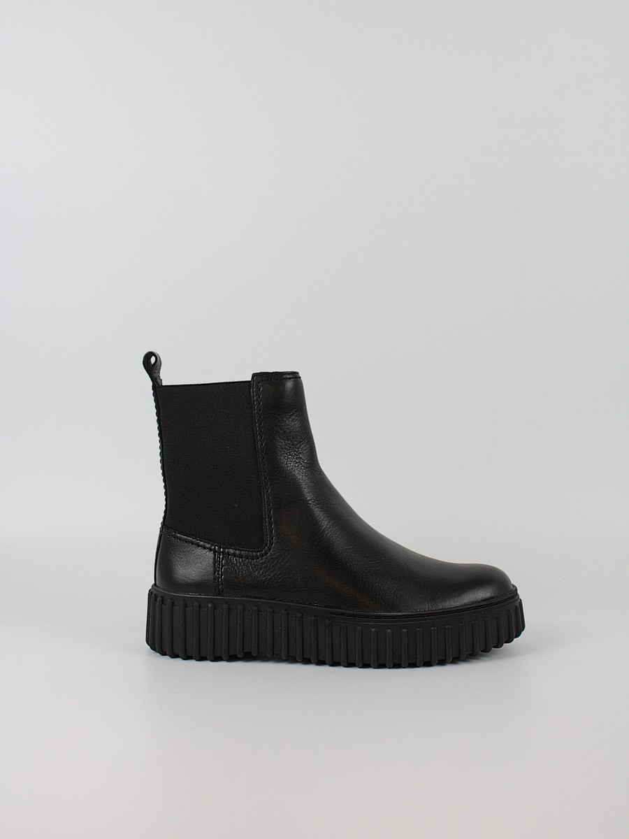 Women Boot Clarks Torhill Maple 26173858 Black Women Boot Clarks Torhill Maple 26173858 Black