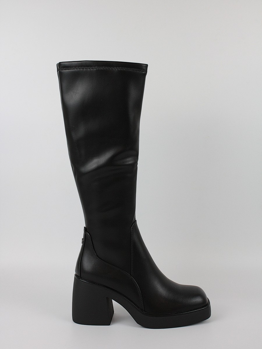 Womens Heel Boot ΕΧΕ V234Y1044001 Black Womens Heel Boot ΕΧΕ V234Y1044001 Black