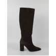 Womens Heel Boot ΕΧΕ V271S3755504 Brown