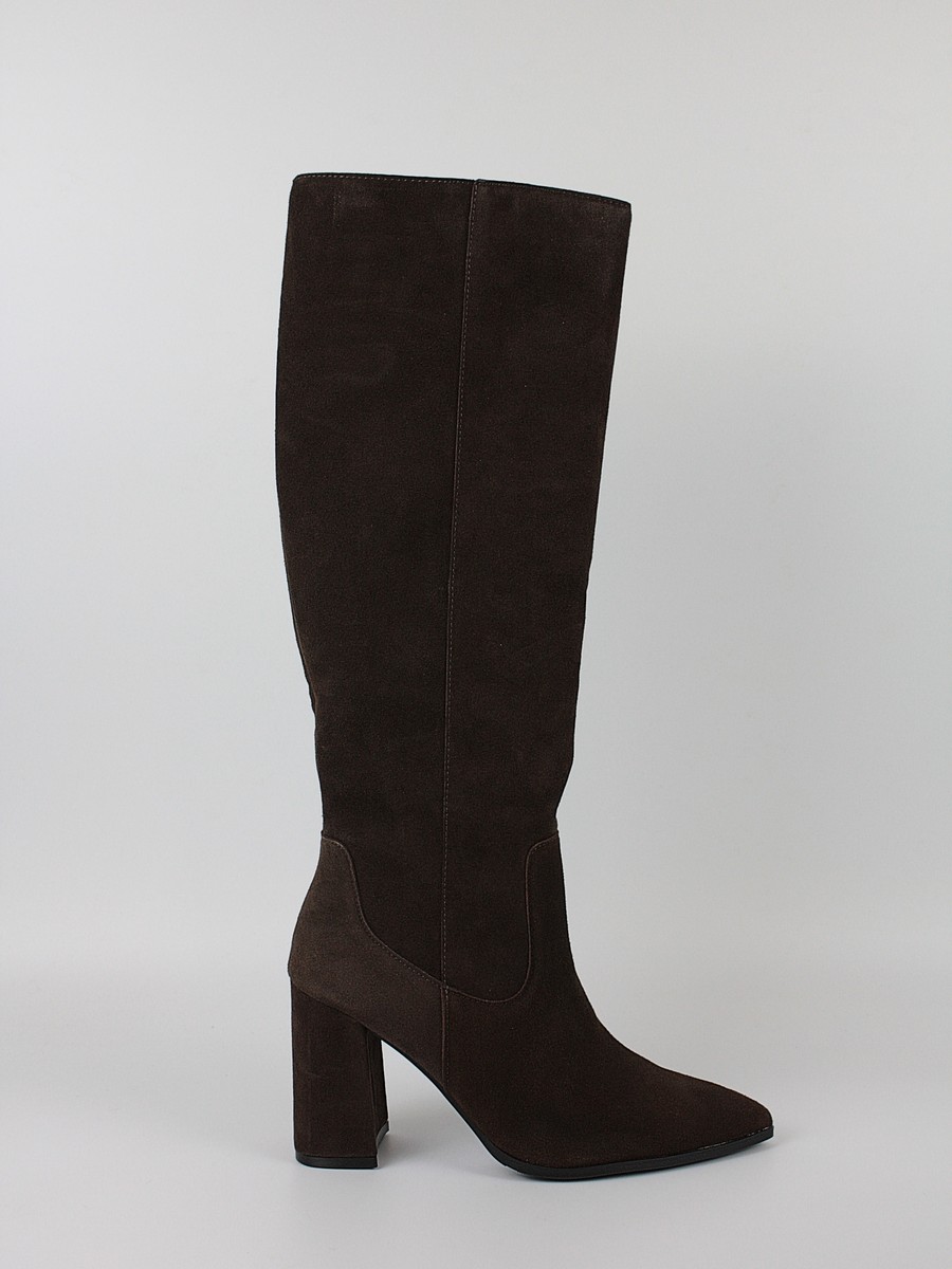 Womens Heel Boot ΕΧΕ V271S3755504 Brown Womens Heel Boot ΕΧΕ V271S3755504 Brown