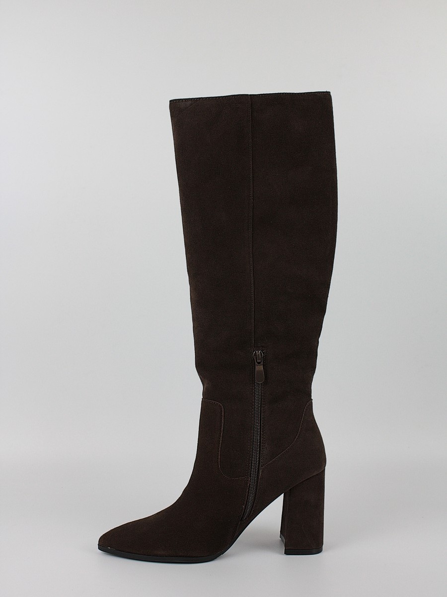 Womens Heel Boot ΕΧΕ V271S3755504 Brown Womens Heel Boot ΕΧΕ V271S3755504 Brown