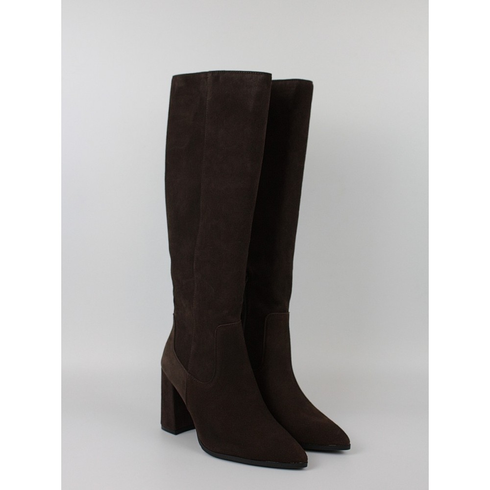 Womens Heel Boot ΕΧΕ V271S3755504 Brown