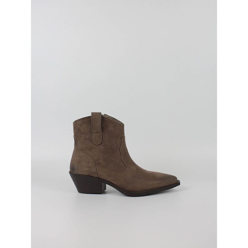 Womens Heel Boot ΕΧΕ V370V47131P2 TAUPE