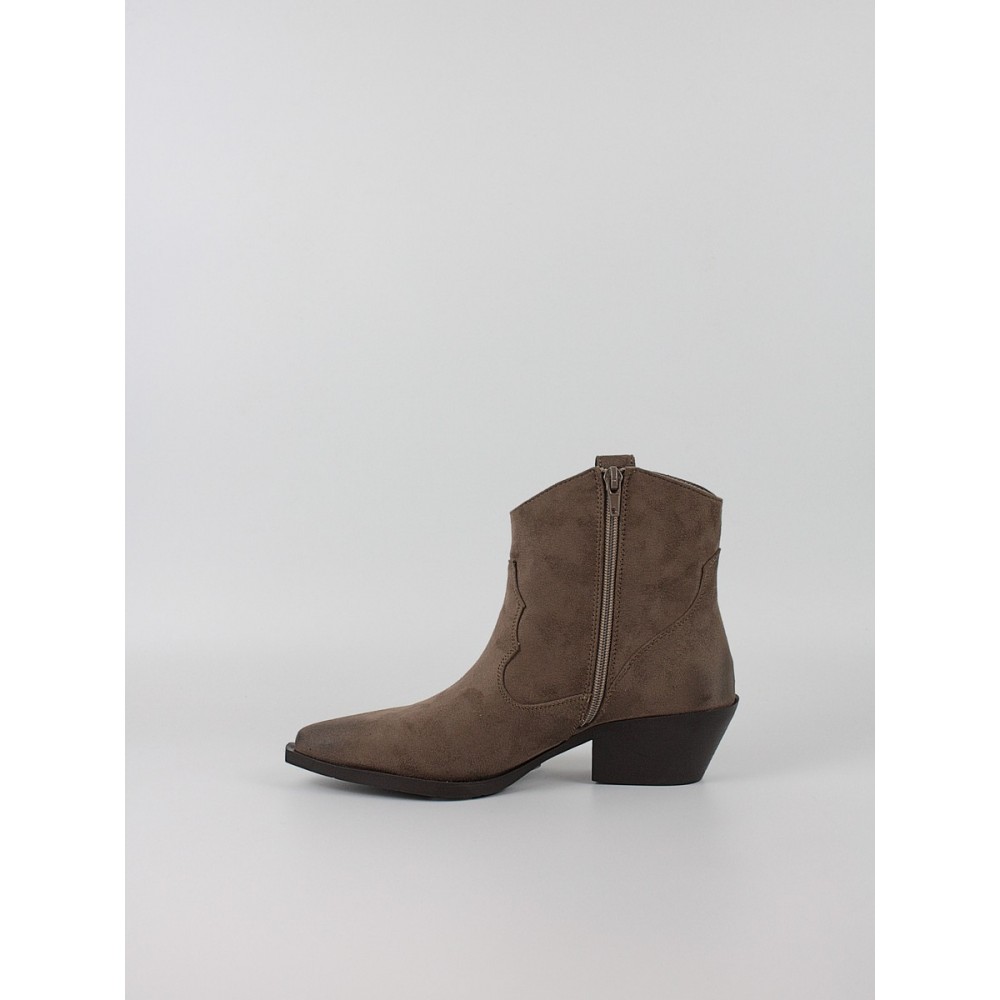 Womens Heel Boot ΕΧΕ V370V47131P2 TAUPE